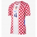 Kroatien Josko Gvardiol #4 Hemmatröja VM 2026 Kortärmad